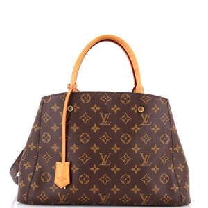 Louis Vuitton Montaigne Handbag Canvas #236209L23B